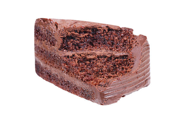 istock One chocolate brownie isolated on white 538180040