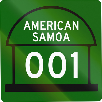 United States American Samoa Territorial Highway shield