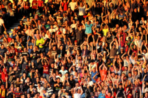 istock Blurred crowd of people in a stadium 538180375
