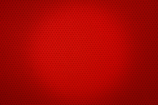 Red sport mesh clothes texture and background
