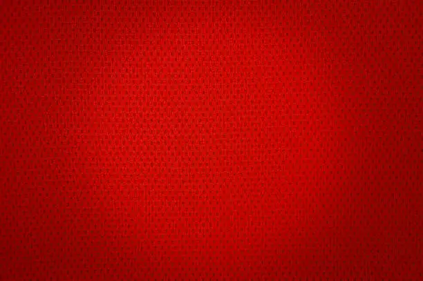 Photo of Red sport mesh cloth texture