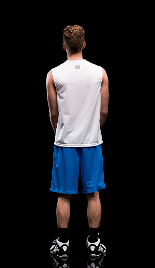 Rear view of sports male standinghttp://www.twodozendesign.info/i/1.png