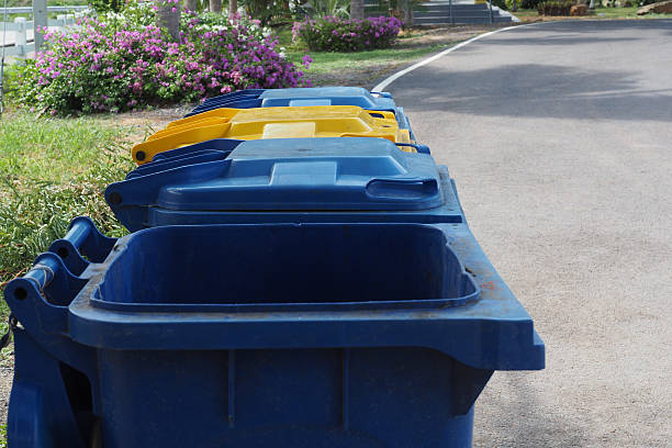 istock Close up four dirty trash in the park 538187020