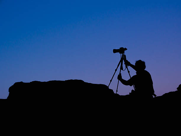 istock Silhouette of photographer 538201167