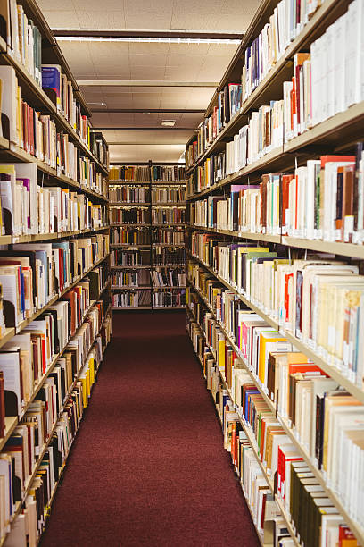 istock Close up of a bookshelf 538202181