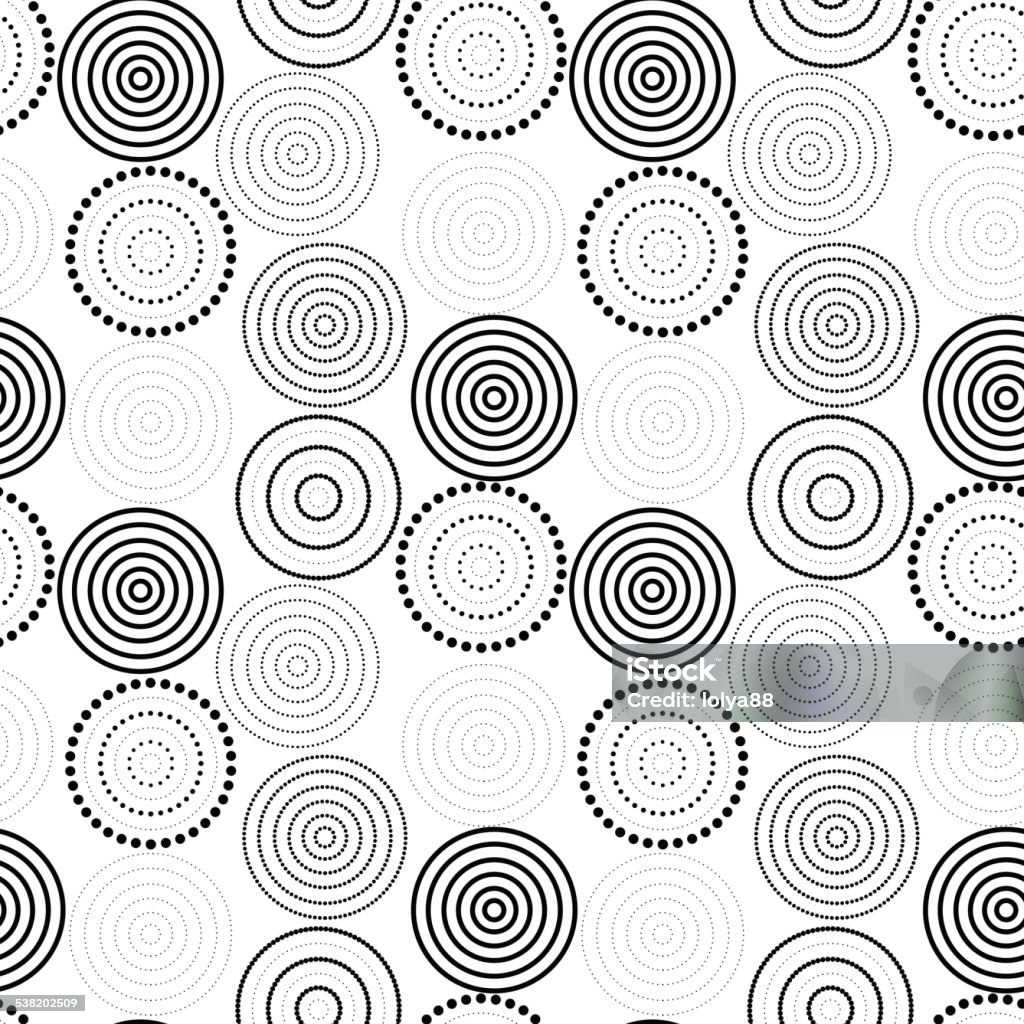 Abstract seamless background made of rings Abstract seamless background made of rings, vector illustration 2015 stock vector