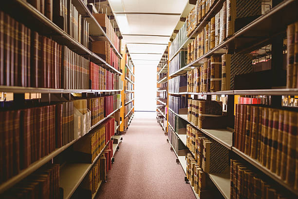 istock Close up of a bookshelf 538203077