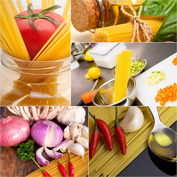 istock healthy Vegetarian vegan food collage 538203795
