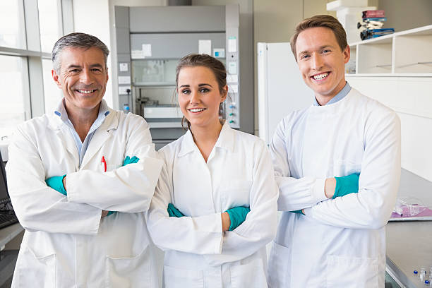 istock Team of scientists working together 538206845