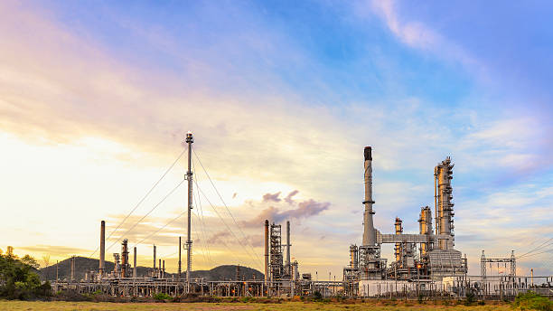 istock Big Industrial oil tanks 538234995