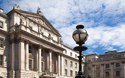 London, UK - July 3, 2014: Royal Art collage historical building