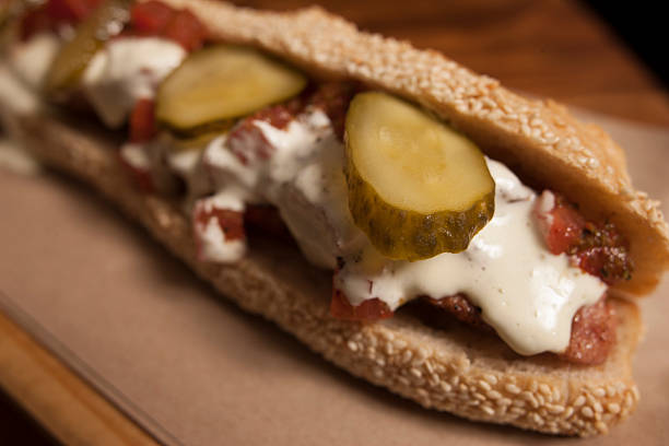 istock Gourmet Grilled All Beef Hots Dogs 538239801