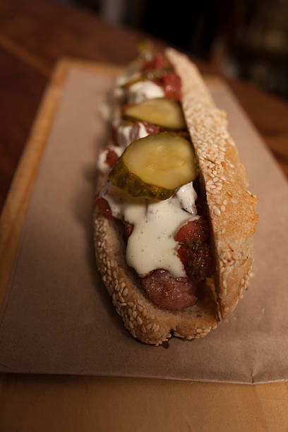 istock Gourmet Grilled All Beef Hots Dogs 538239803