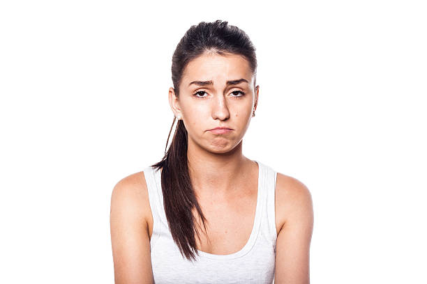 istock Sad and unhappy young girl 538240335