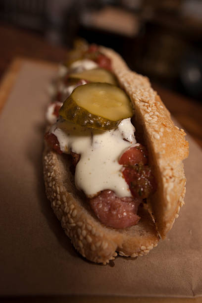istock Gourmet Grilled All Beef Hots Dogs 538240353