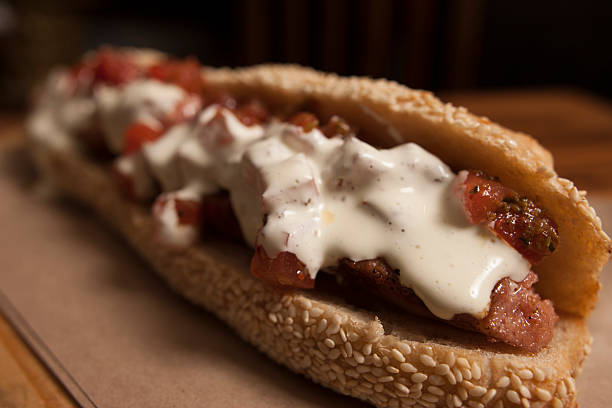 istock Gourmet Grilled All Beef Hots Dogs 538259701
