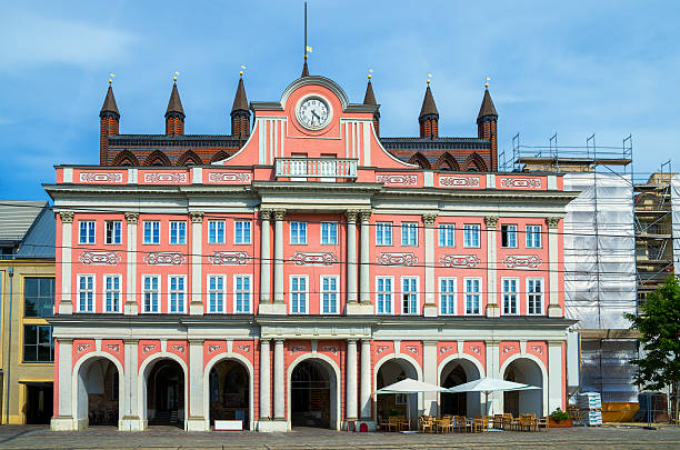 istock City Hall. Rostock, Germany 538259759