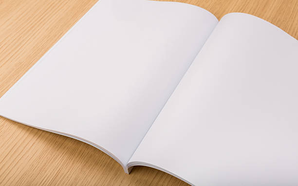 istock Blank catalog, magazines,book mock up on wood background 538259965
