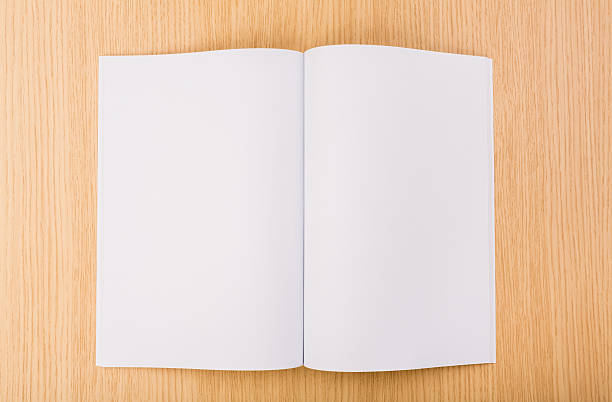 istock Blank catalog, magazines,book mock up on wood background 538260005