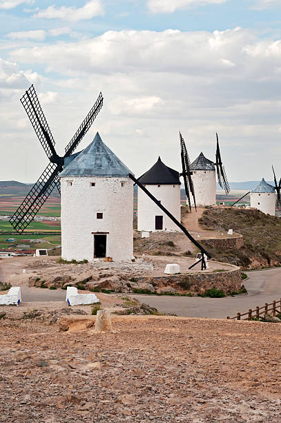 istock Traditional windmills in Consuegra, Spain 538263669