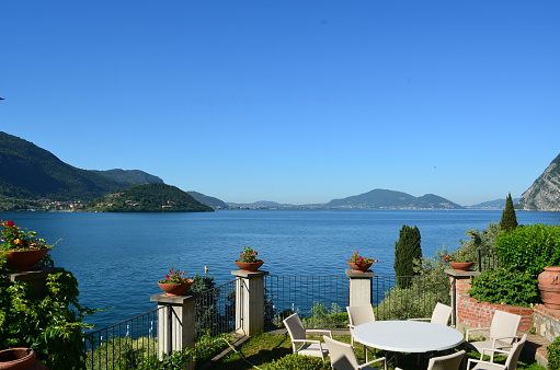 Lake Iseo seen from Montisola
