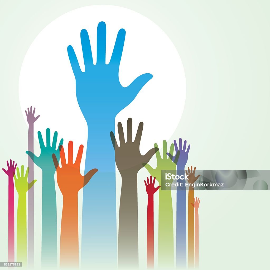 Handsup Vector File Hands Up Stock Illustration - Download Image Now - 2015, A Helping Hand ...