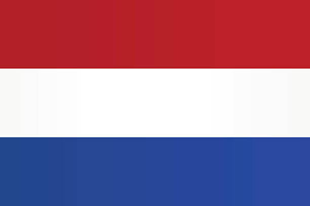 flaga holandii - netherlands stock illustrations