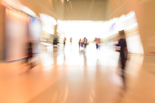 istock People rushing in the lobby 538278579