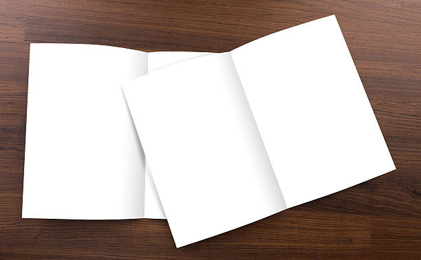 istock Blank catalog,brochure,  mock up on wood background 538278969
