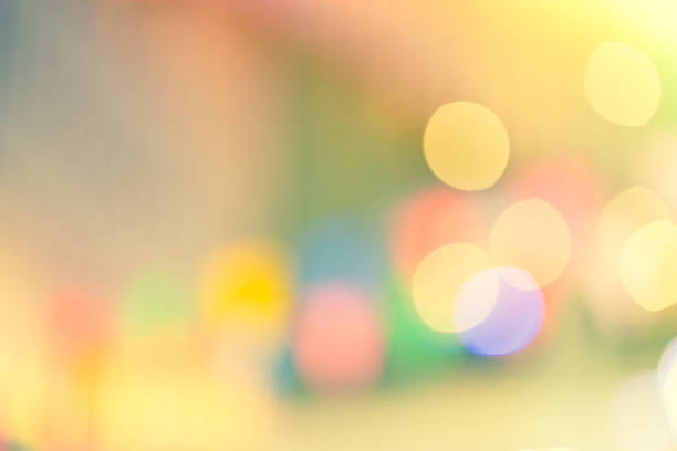 istock Bokeh street light Vintage background 538300445