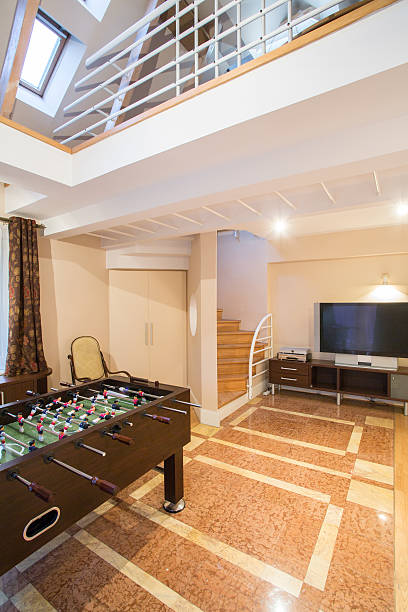 istock Table football inside expensive house 538305187
