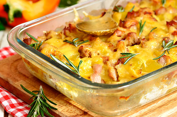 istock Tartiflette-casserole from potato,cheese,onion and bacon. 538322071
