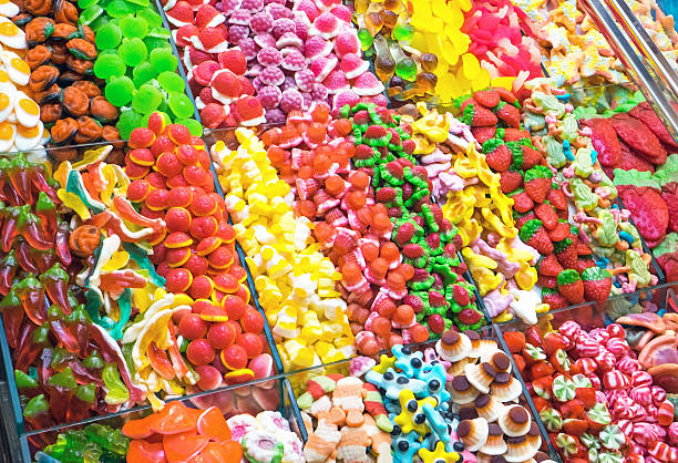 istock Mouth-watering candy at a market 538324193