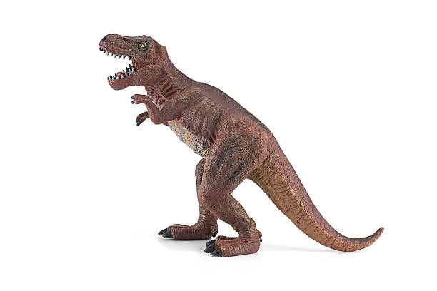 istock Tyrannosaurus rex dinosaur plastic figure toy. 538324779