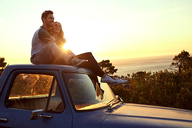 istock They took the romantic route on their road trip 538324944