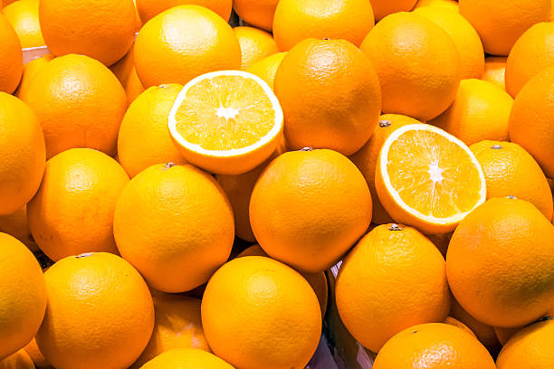 istock Ripe oranges for sale 538325897