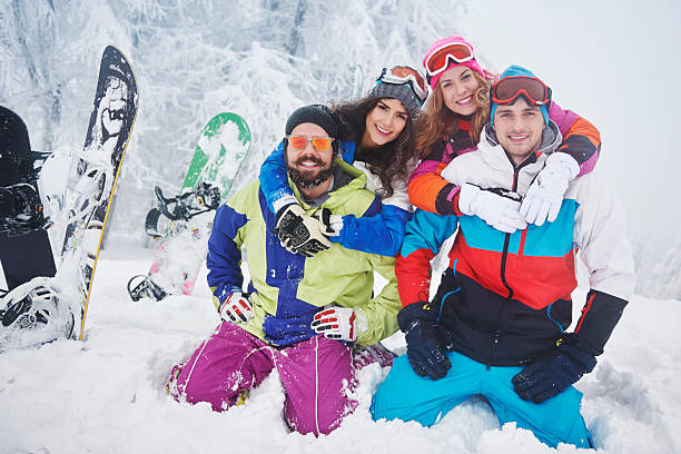 istock Good day for winter fun on the ski slope 538326125