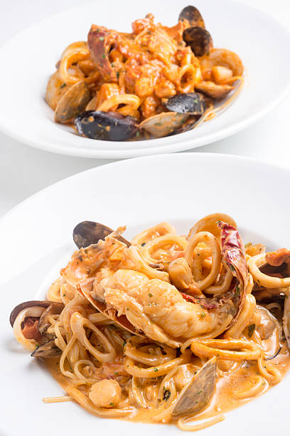 istock Italian Seafood Pasta 538326959