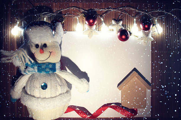 istock card Happy New Year and Merry Christmas 538327743