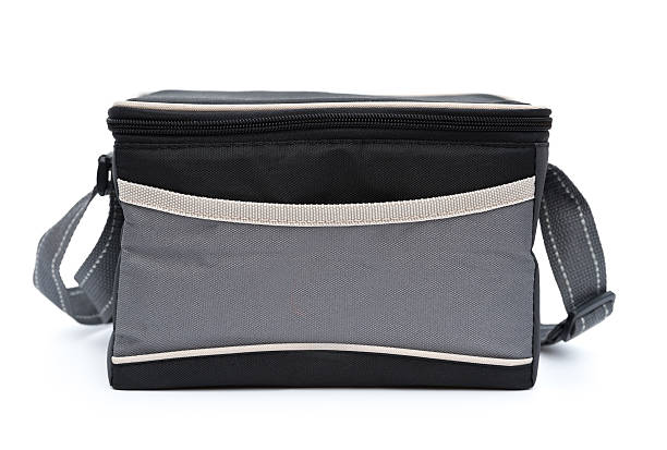 istock grey and black lunch pack carrier on a white background 538333466