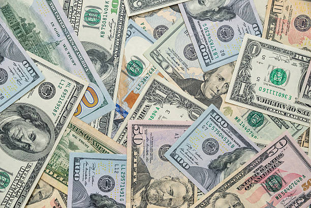 istock Background of us dollar bills 538336424