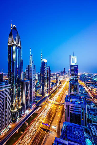 istock Dubai at dusk, United Arab Emirates 538338231