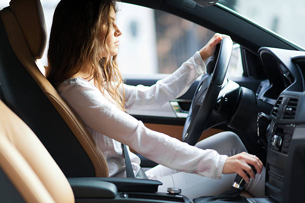 istock Woman driving her car 538339313