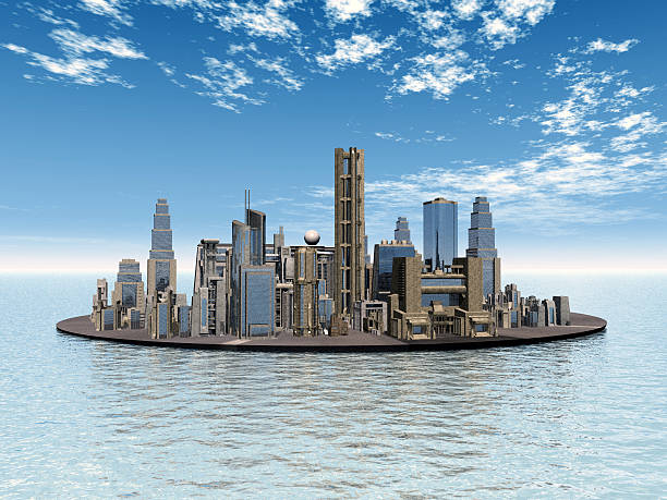 istock City in the sea 538339319
