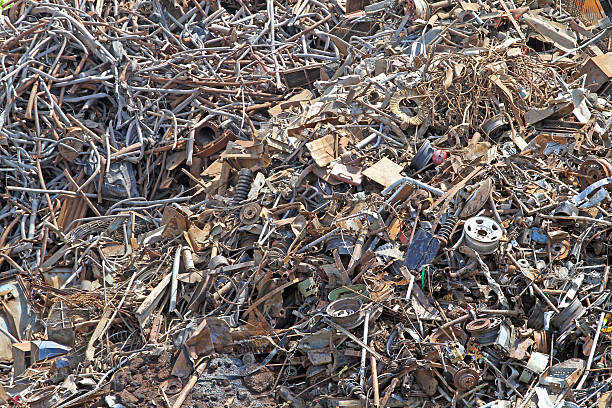 istock Scrap Metal Background, Waste Management 538340888