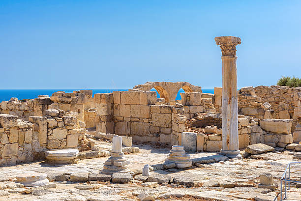 istock Limassol District. Ruins of ancient Kourion at sunset. 538341036