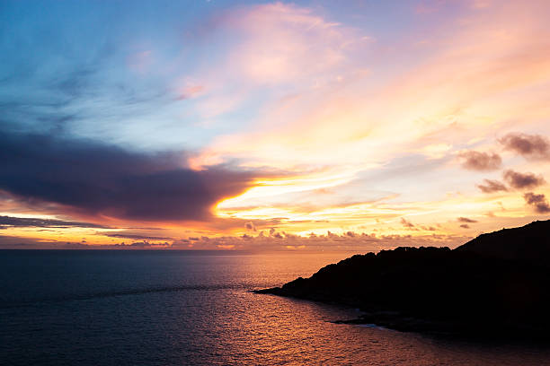 istock Dark seascape with sky storm and cloud 538342530