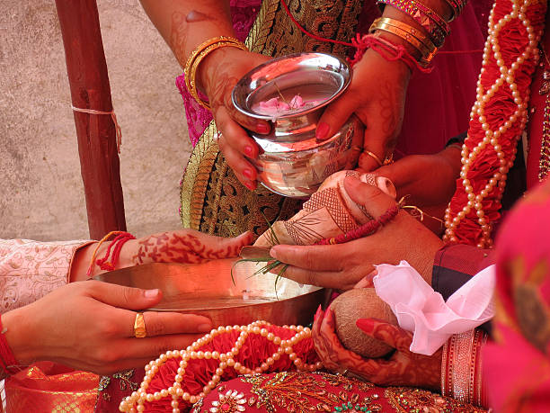 istock Kanyadaan ritual during a hindu marriage in India. 538347188