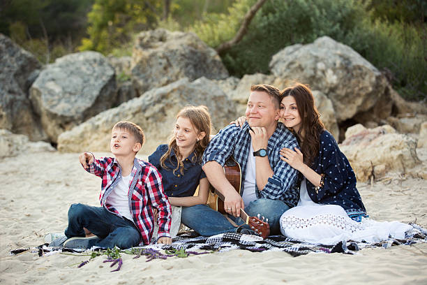 istock Family on the beach 538351964