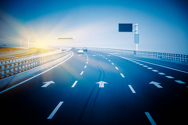istock traffic on haiwan bridge,qingdao 538352170